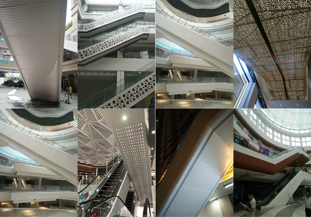 铝板冲孔板包電(dian)梯